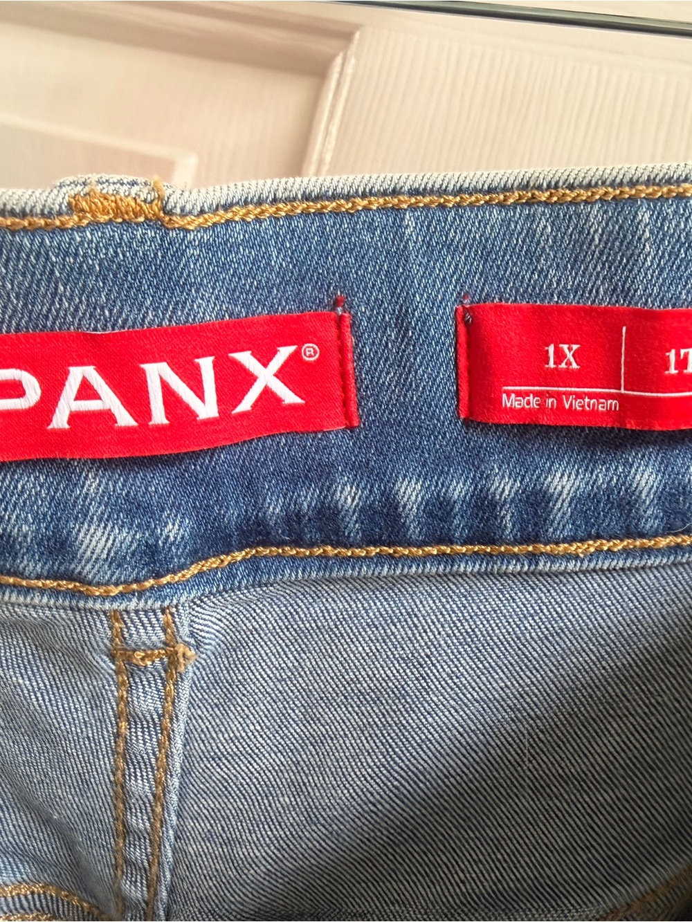 SPANX Pull On Wide-Leg Jeans - 1X Petite - Picture 5 of 6